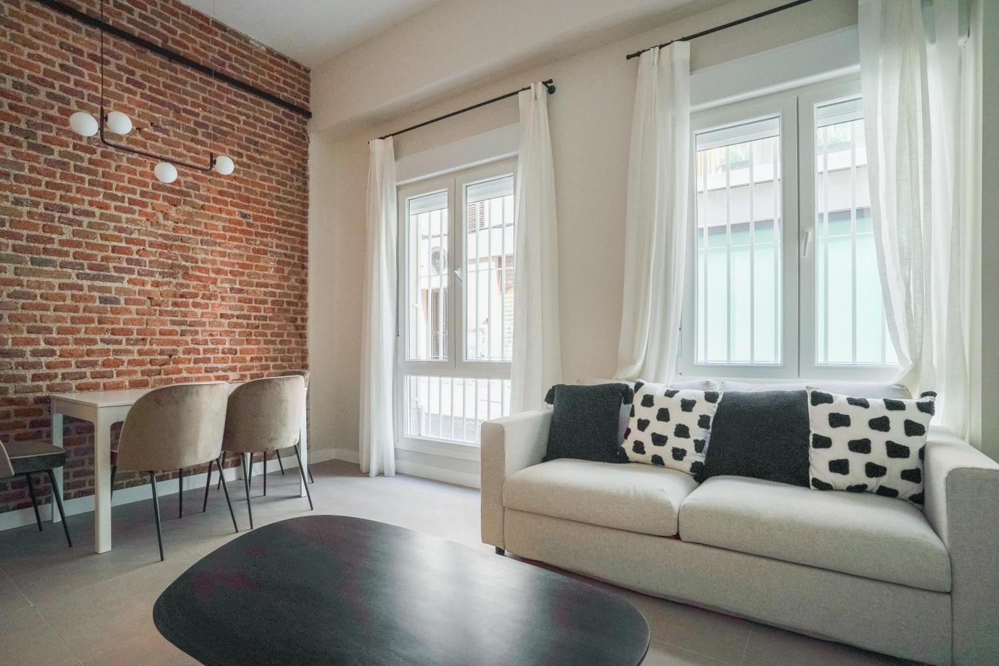 Modern Apartment-2Bedrooms 1Bath-Cuatro Caminos Madri Exterior foto